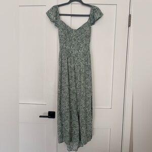 Maxi backless dress